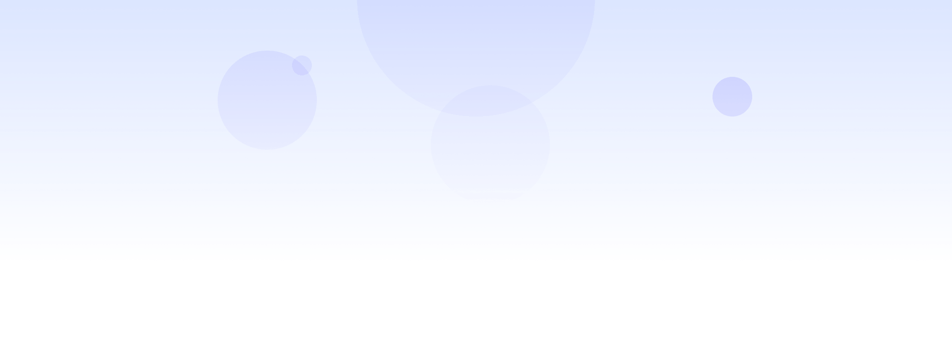 Background decoration with gradient effect