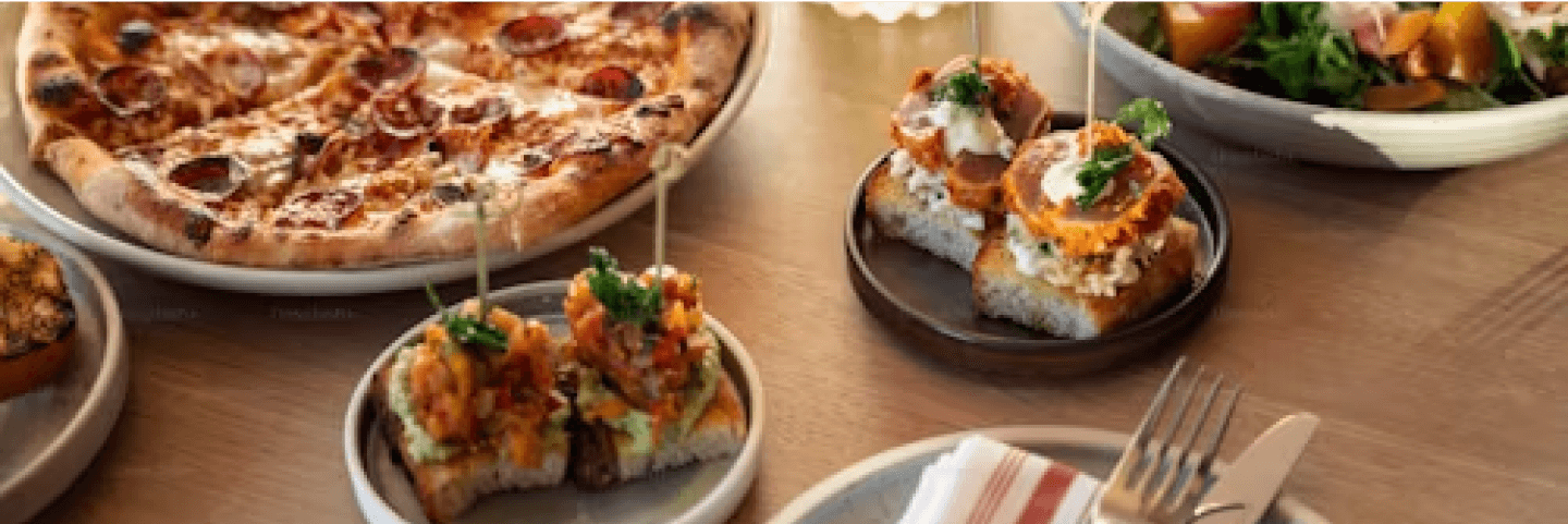 Restaurant and food service logos